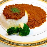 カレー粉で作る～ひき肉の！キーマカレー